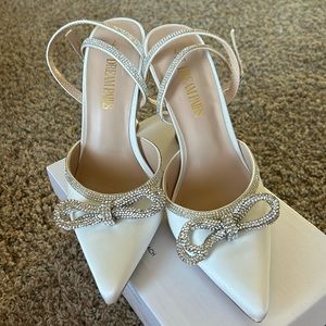 White heels